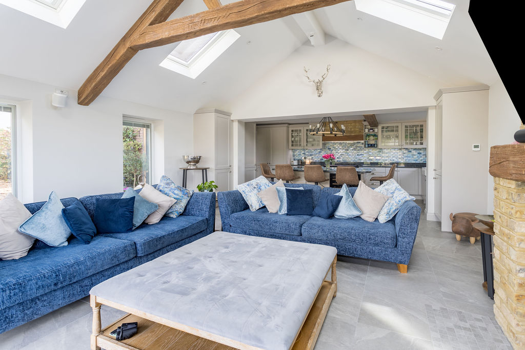 Garage conversion in Cobham, Surrey.