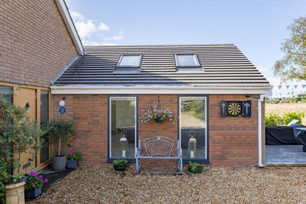 Garage conversion in Cobham, Surrey.