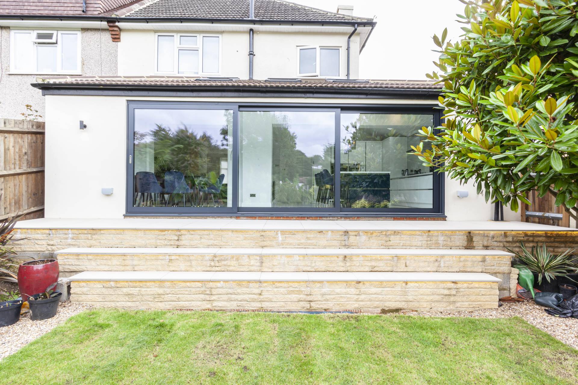 Rear extension in Coulsdon, London, completed image 10.
