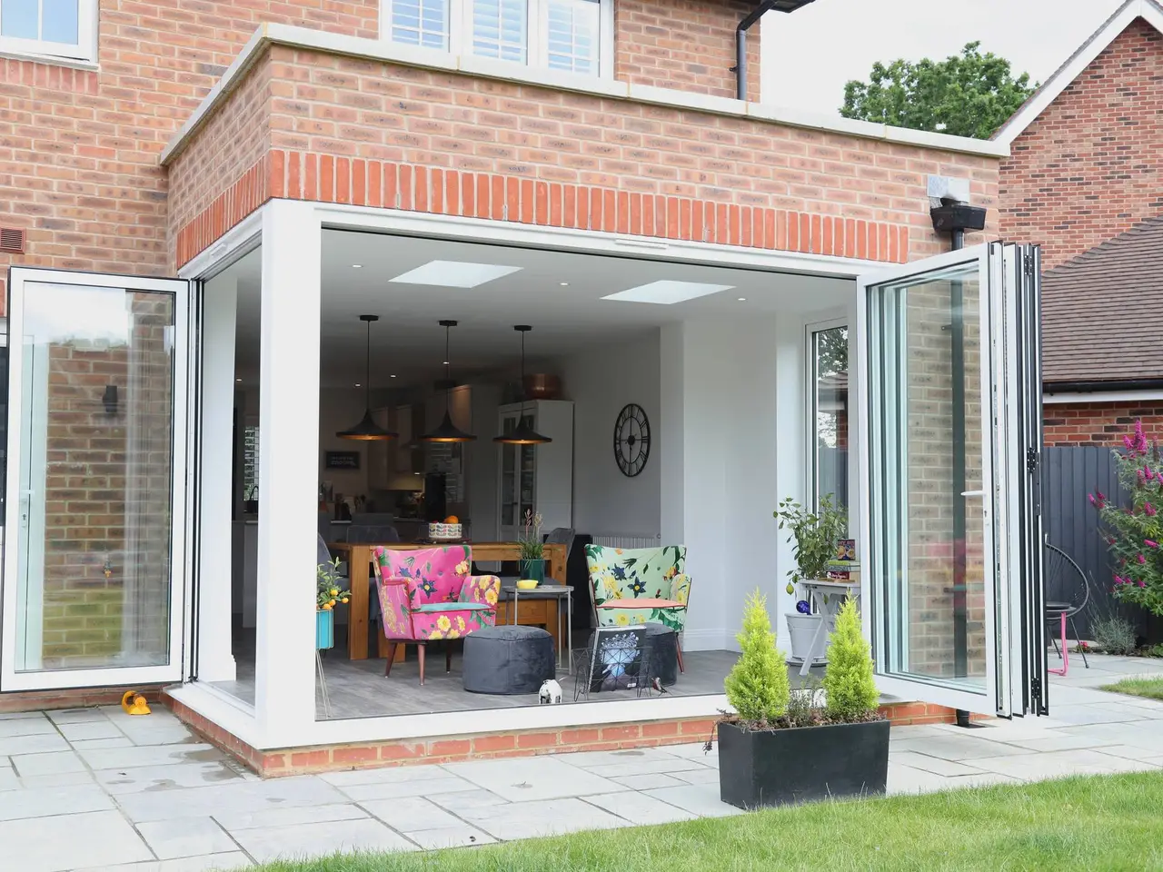 Rear extension in Cranleigh, Surrey. A completed Plan Hub project.