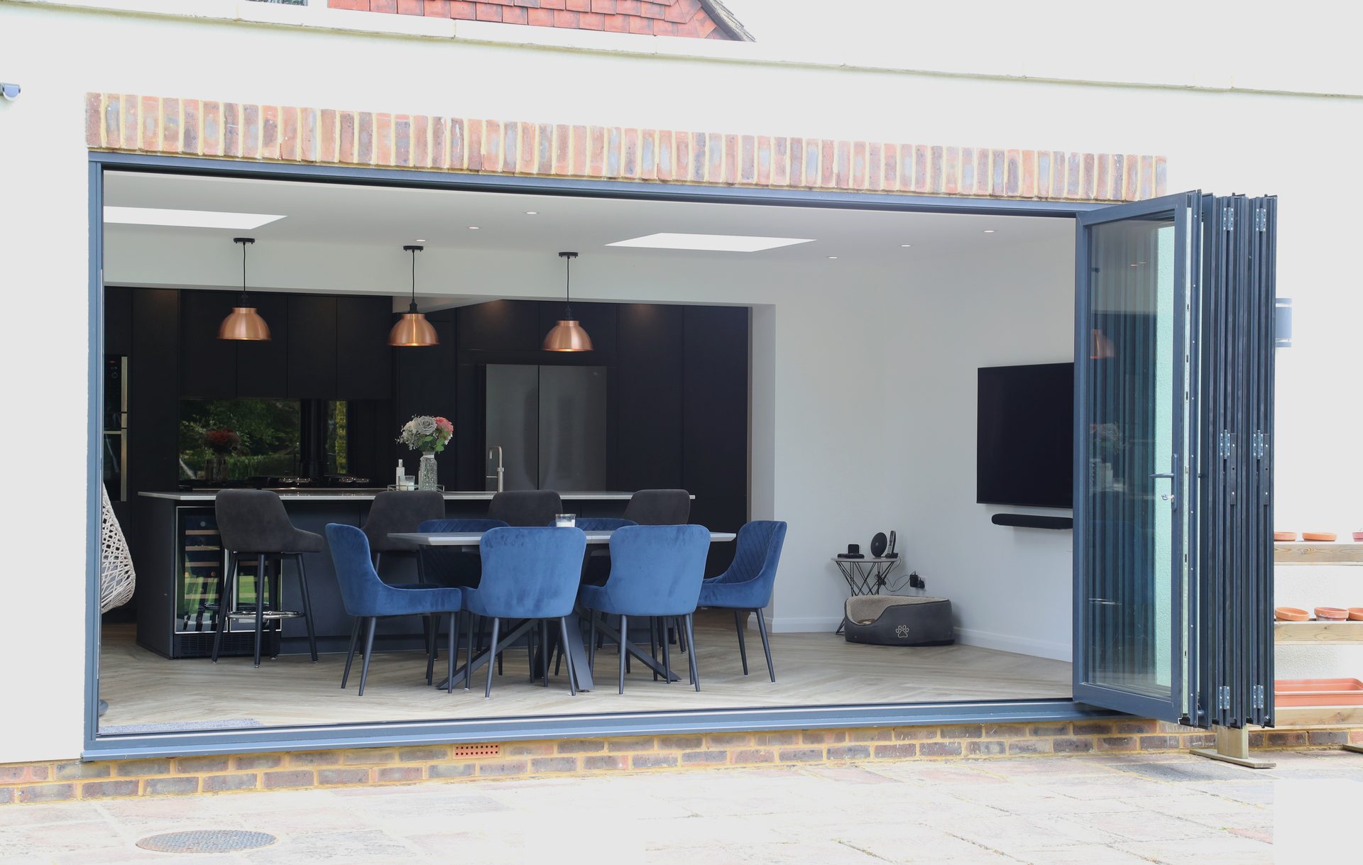 Rear extension in Dorking, Surrey.