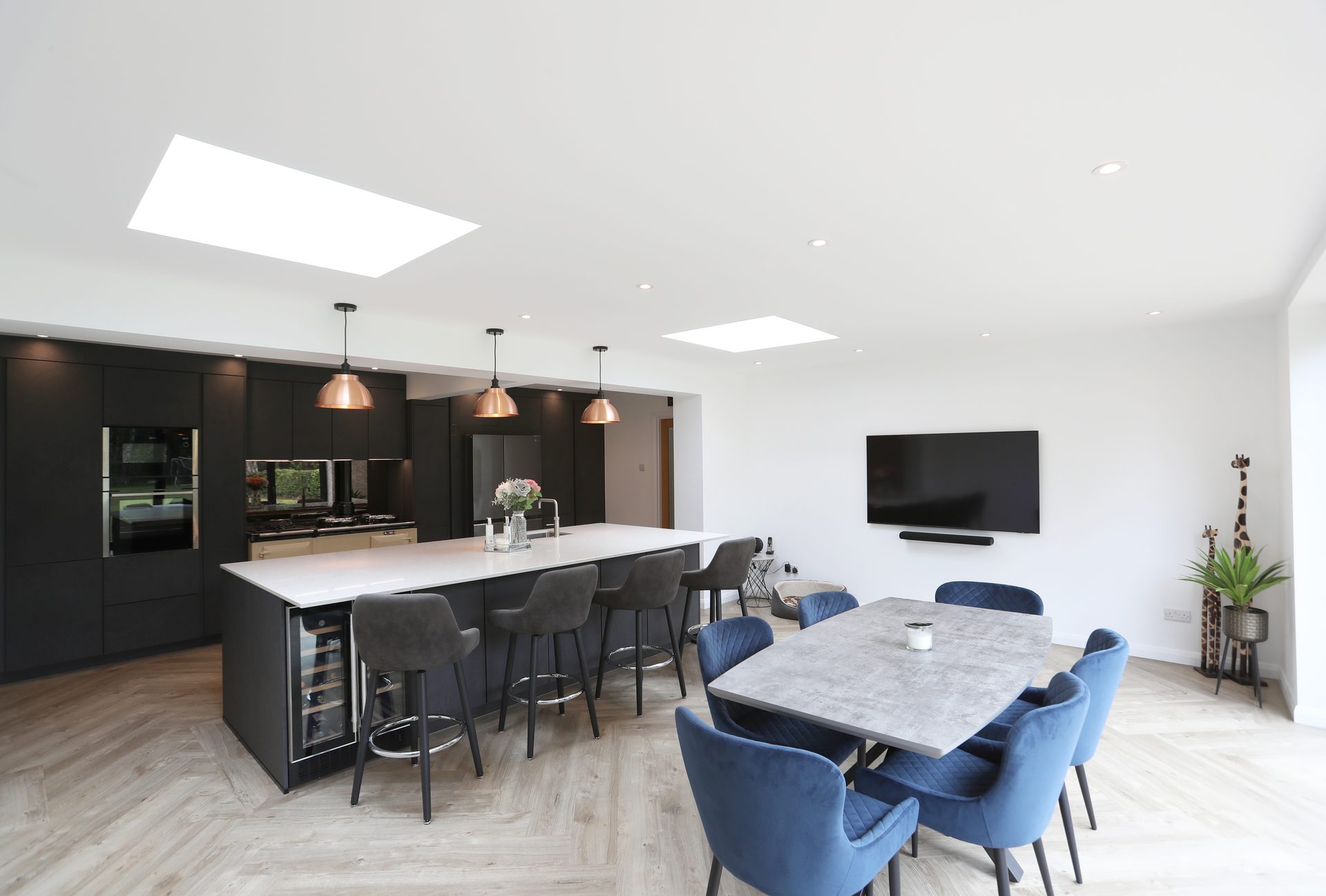 Rear extension in Dorking, Surrey.