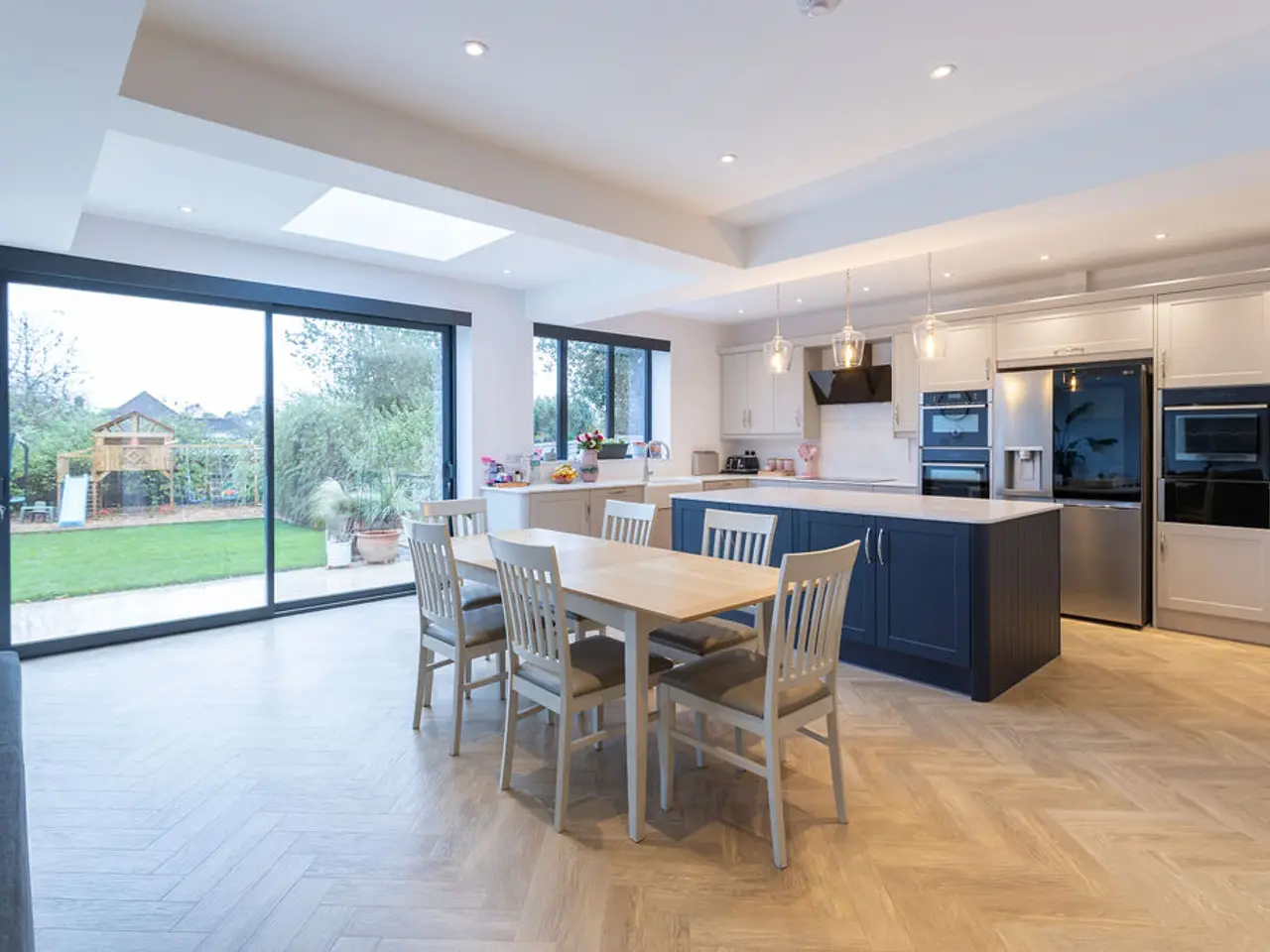 Refurbishment and extension in Ewell, Surrey. A completed Plan Hub project.