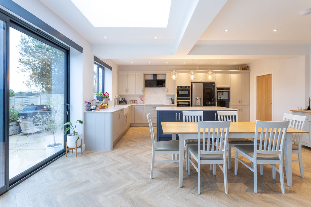 Refurbishment and extension in Ewell, Surrey, completed image 1.