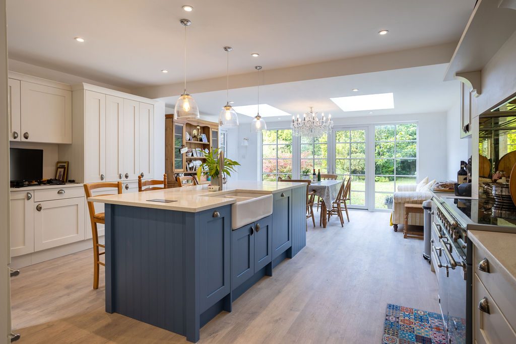 Rear extension in Guildford, Surrey.