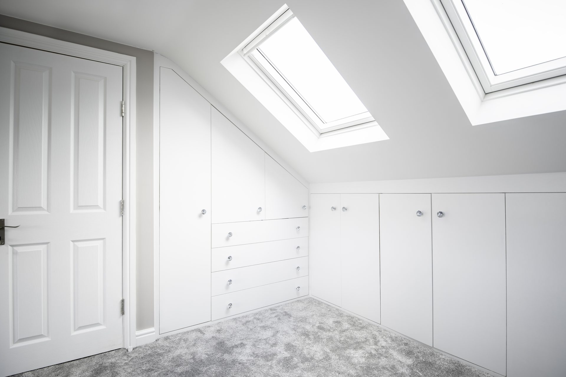 Loft conversion in New Malden, London.