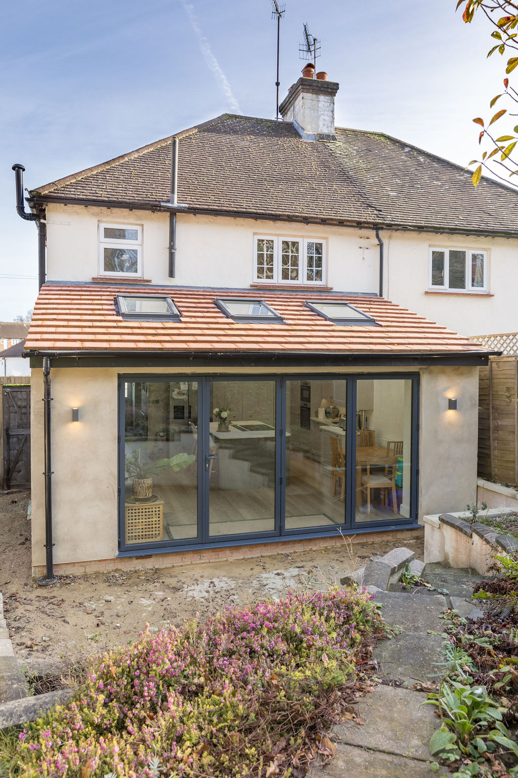 Rear extension in Oxted, Surrey.