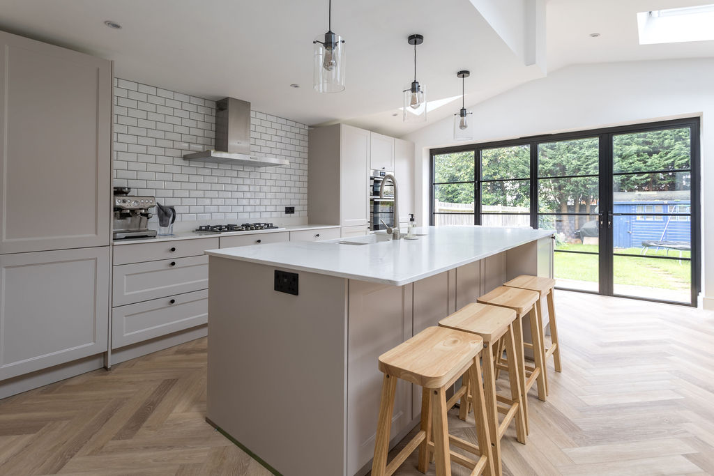 Rear extension in Redhill, Surrey, completed image 1.