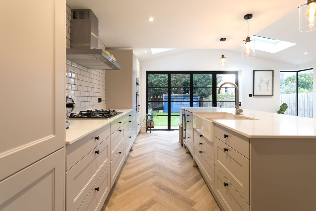 Rear extension in Redhill, Surrey.