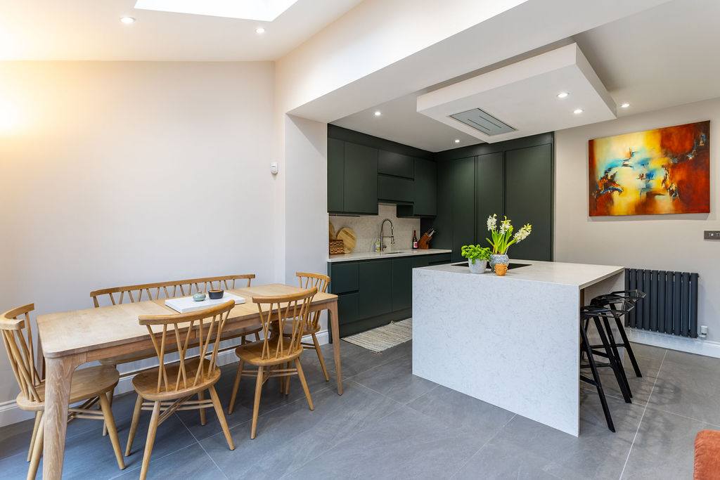Rear extension in Surbiton, London.