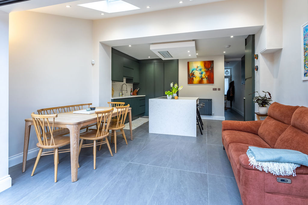 Rear extension in Surbiton, London.