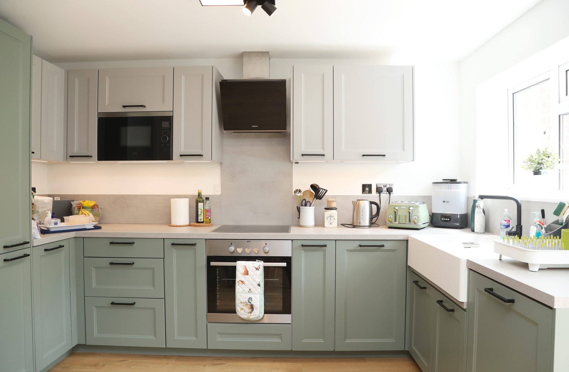 Garage conversion in Sutton, London, completed image 1.