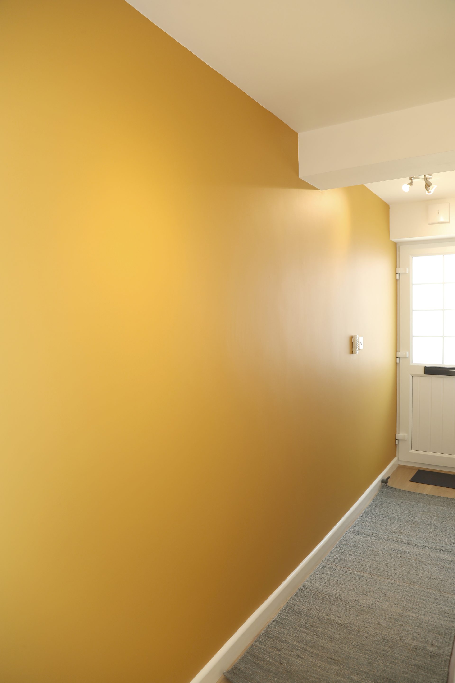 Garage conversion in Sutton, London.