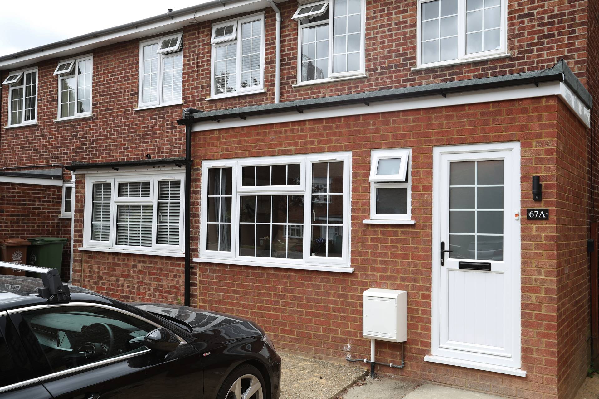 Garage conversion in Sutton, London.
