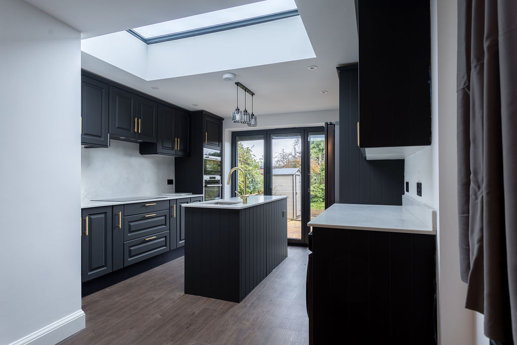 Rear extension in Sutton, London, completed image 1.