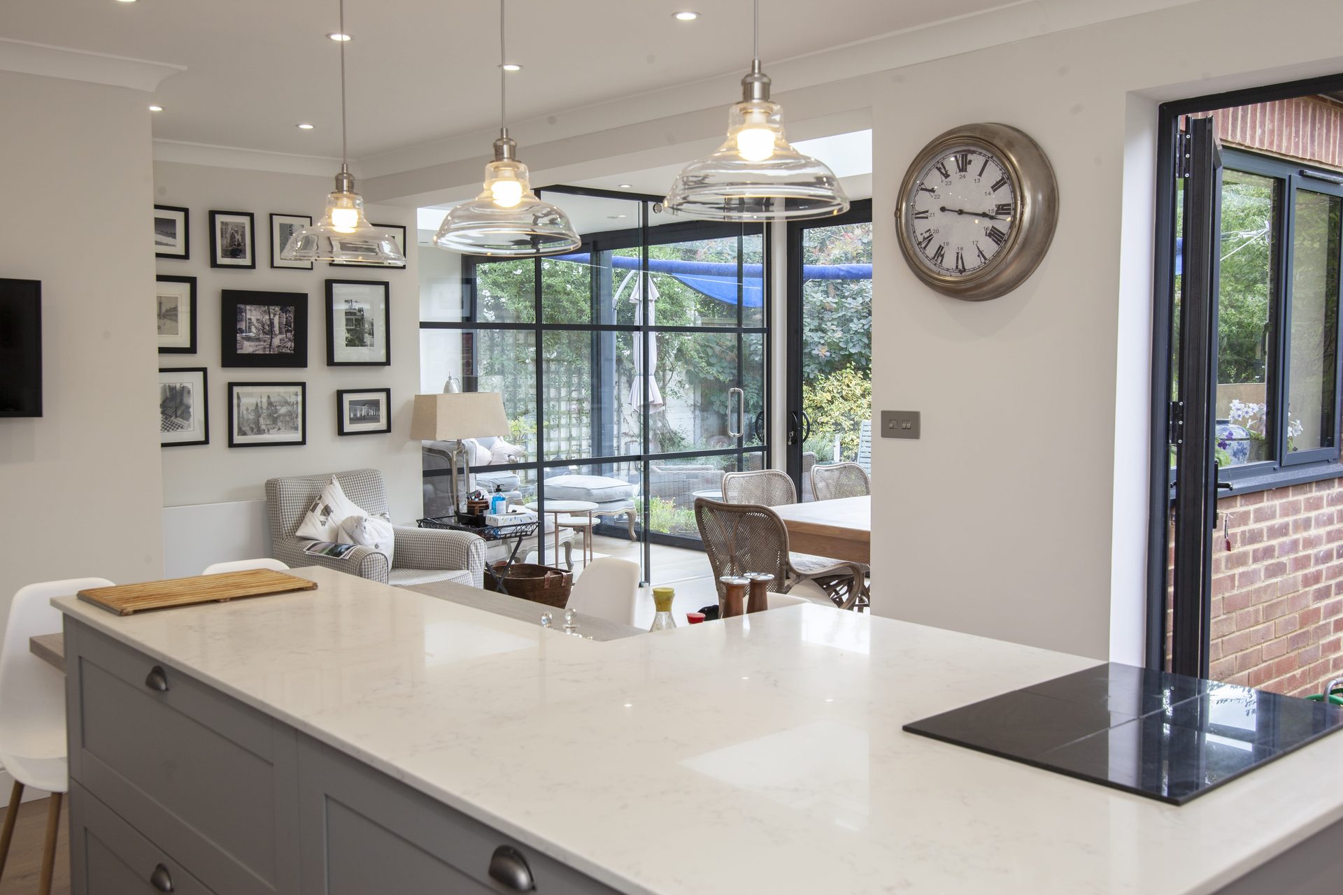 Rear extension in Walton-on-Thames, Surrey, completed image 1.