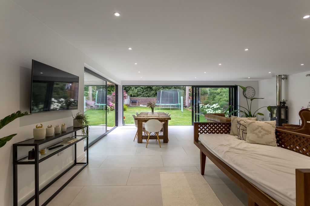 Refurbishment and extension in Weybridge, Surrey.