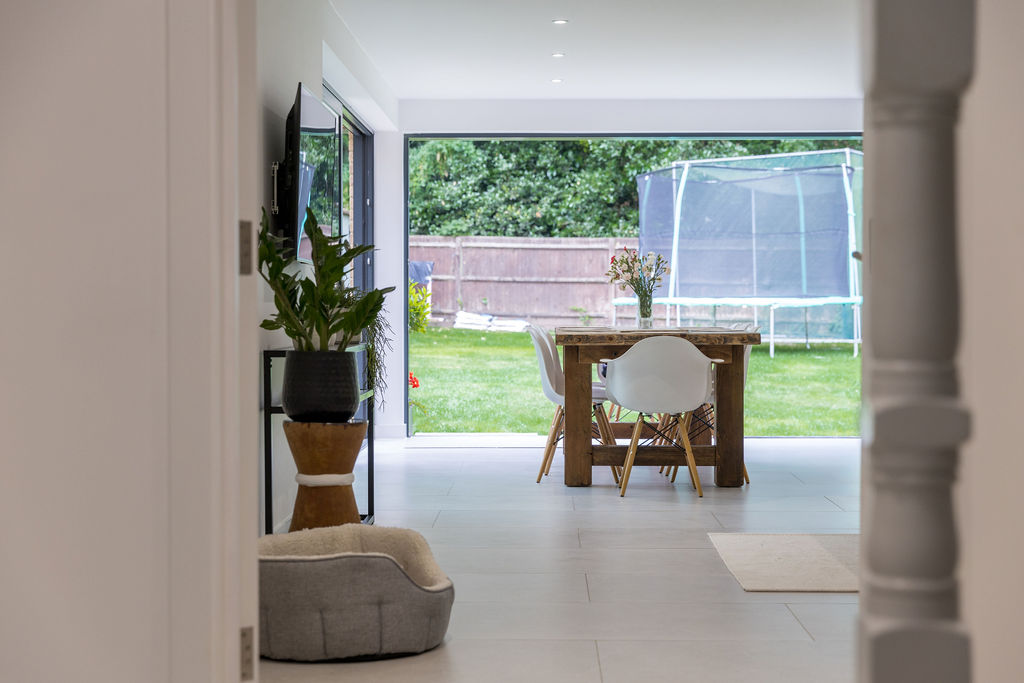 Refurbishment and extension in Weybridge, Surrey.